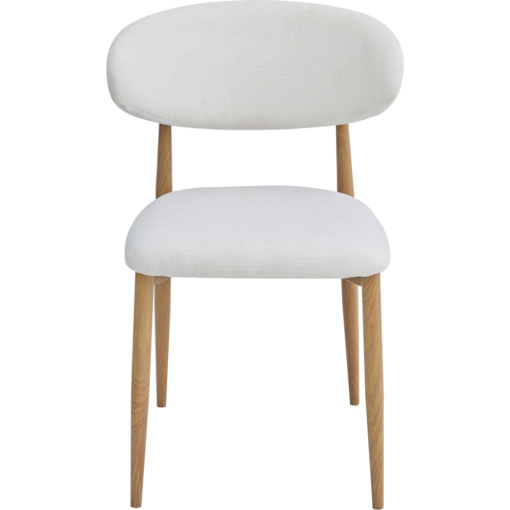 Pair of Salcombe Chairs White Image 3