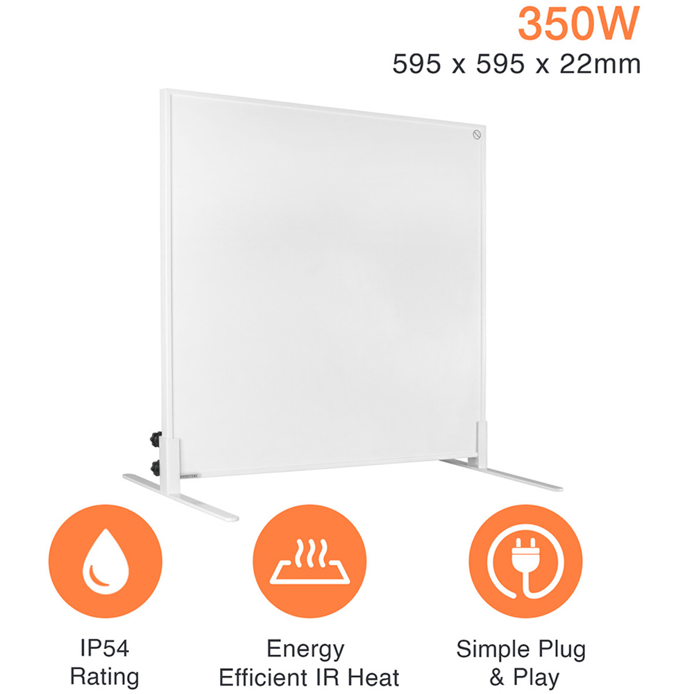 Mirrorstone Classic Portable Infrared Heating Panel 350W Image 9