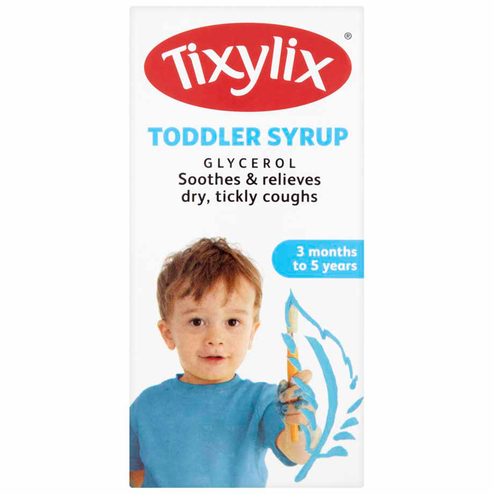Tixylix Chesty Dry Toddler Cough Syrup 100ml Image 1