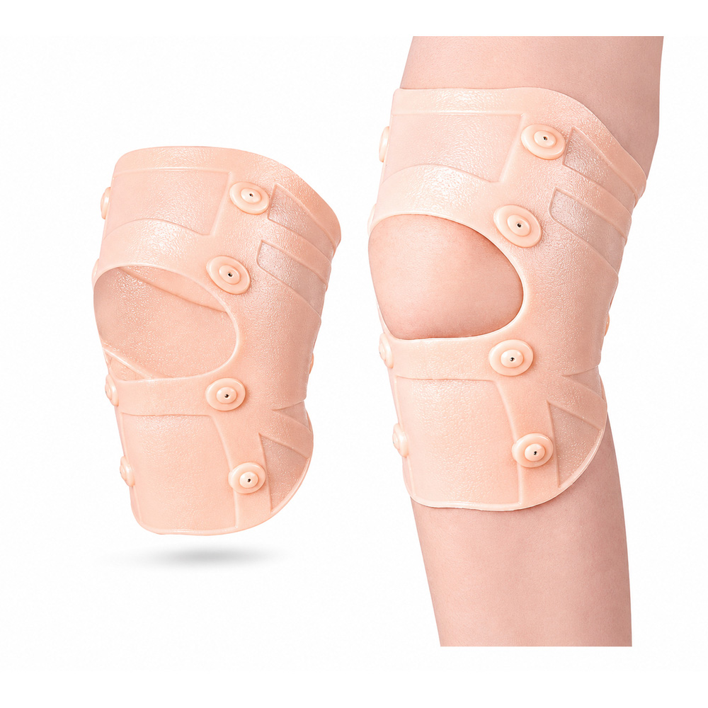 Avilo Magnetic Pull-On Knee Pad Support Pair Image 3