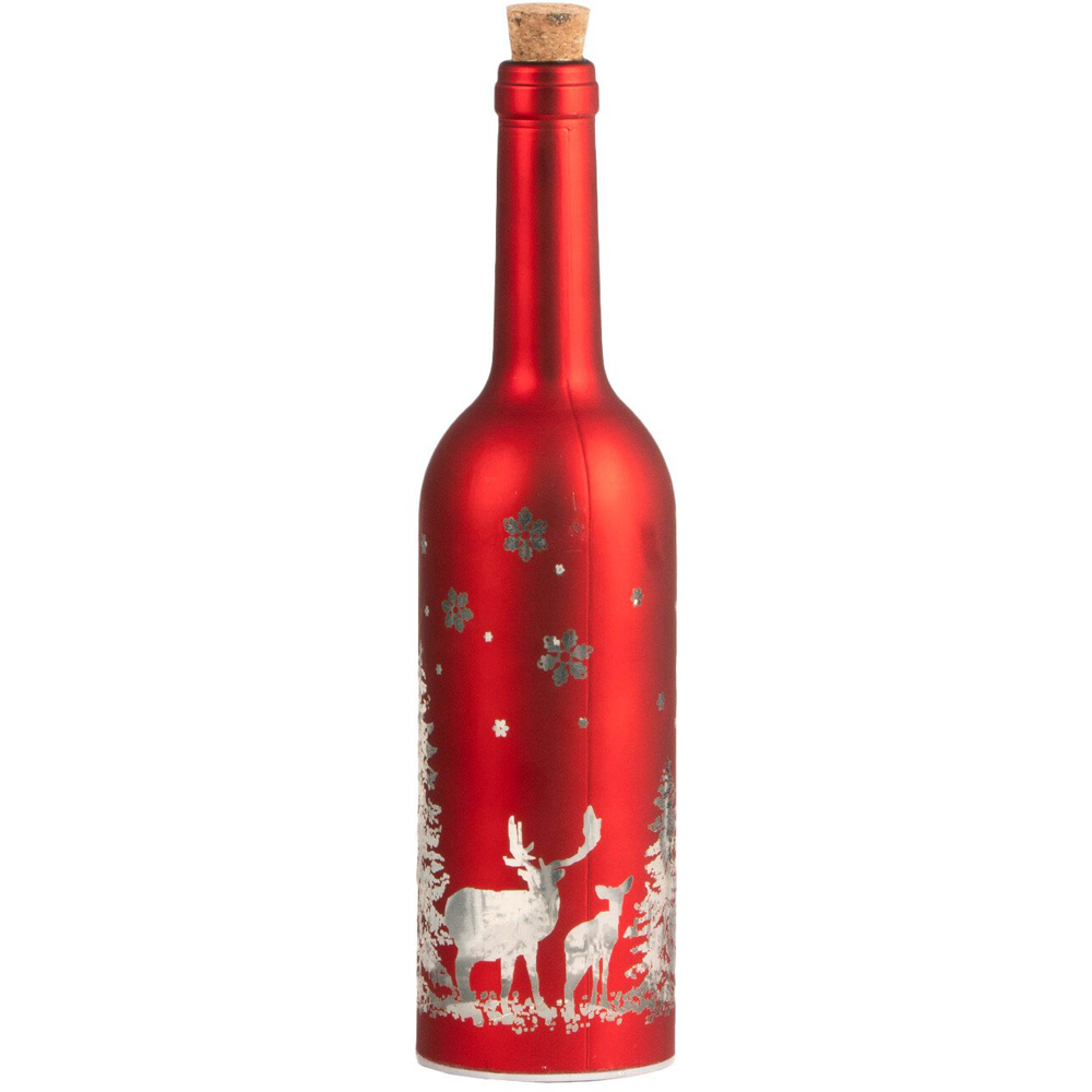Xmas LED Bottle - Red Image