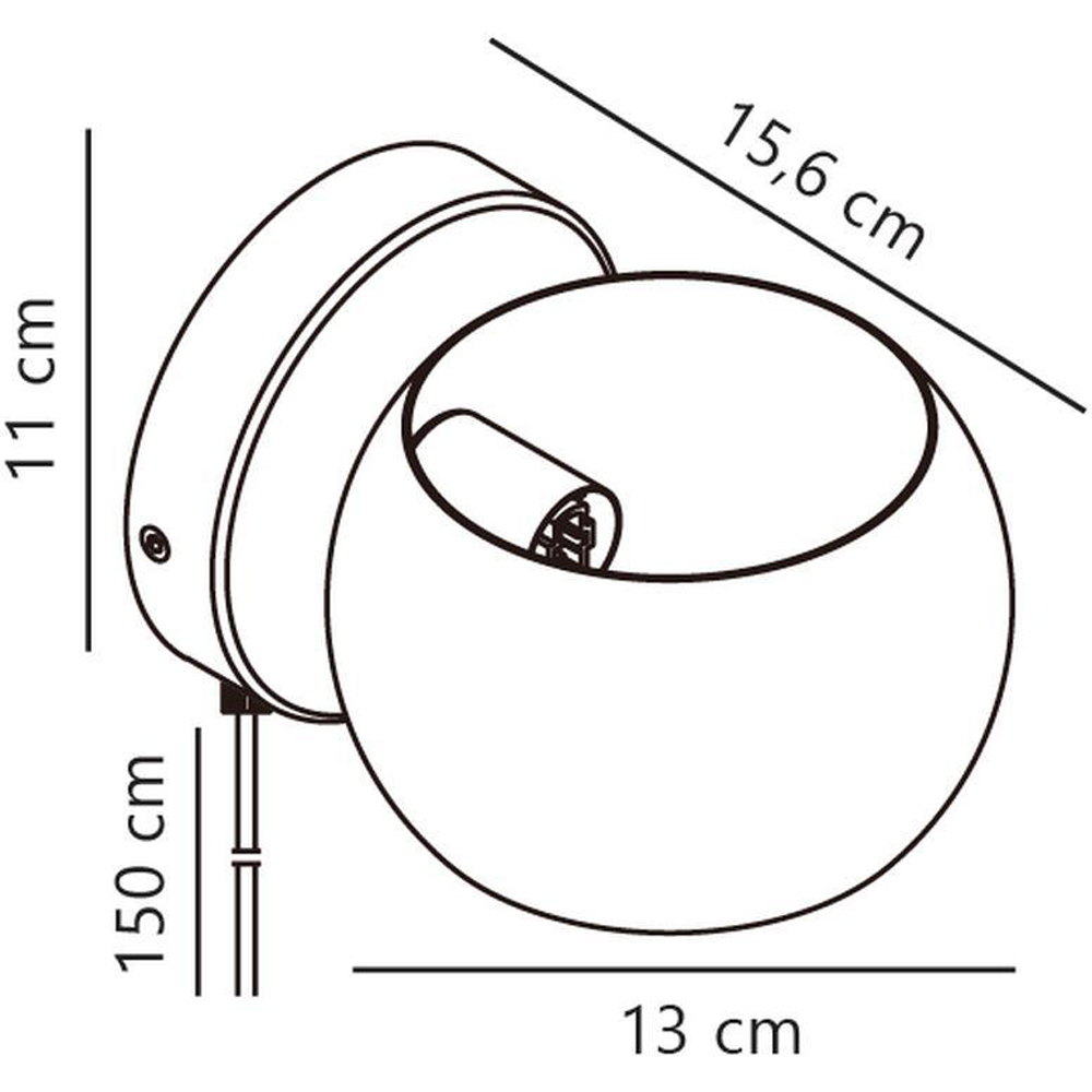 Nordlux Belir White Wall Light Image 6