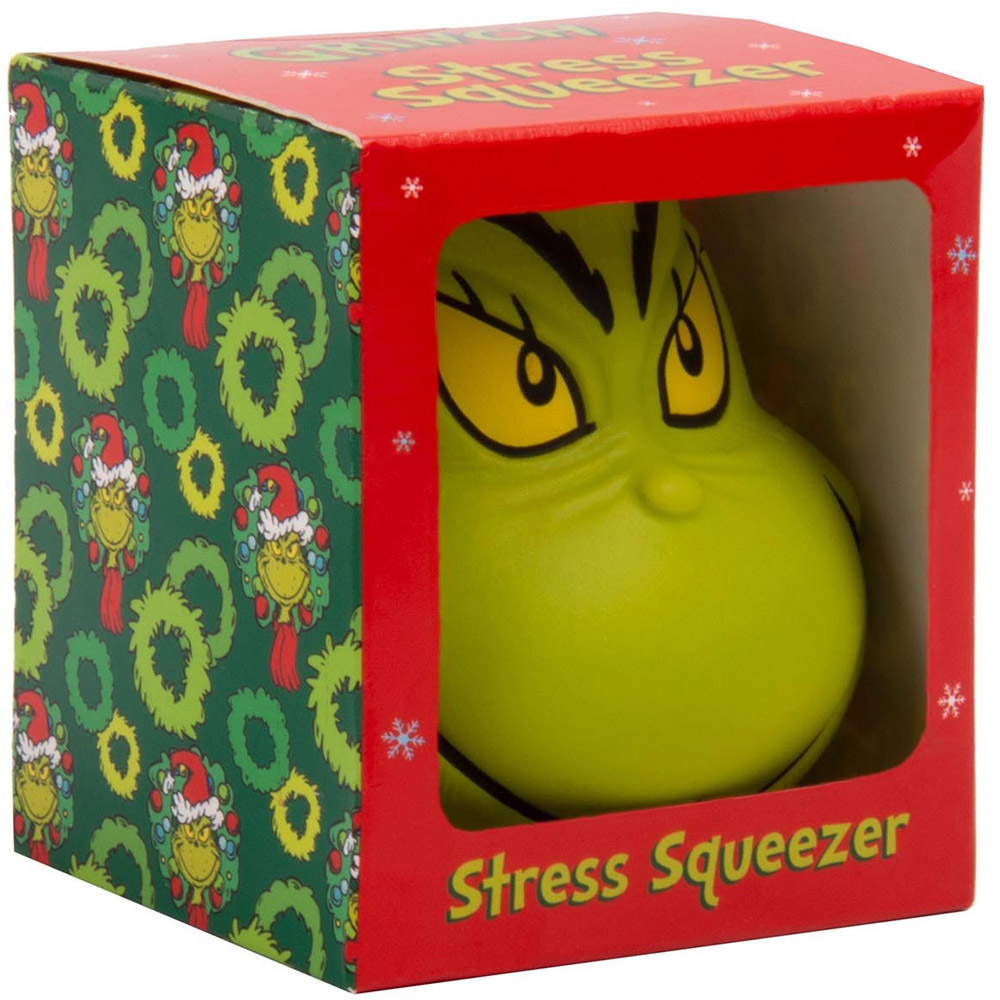 Green Grinch Stress Squeezer Toy Image 1