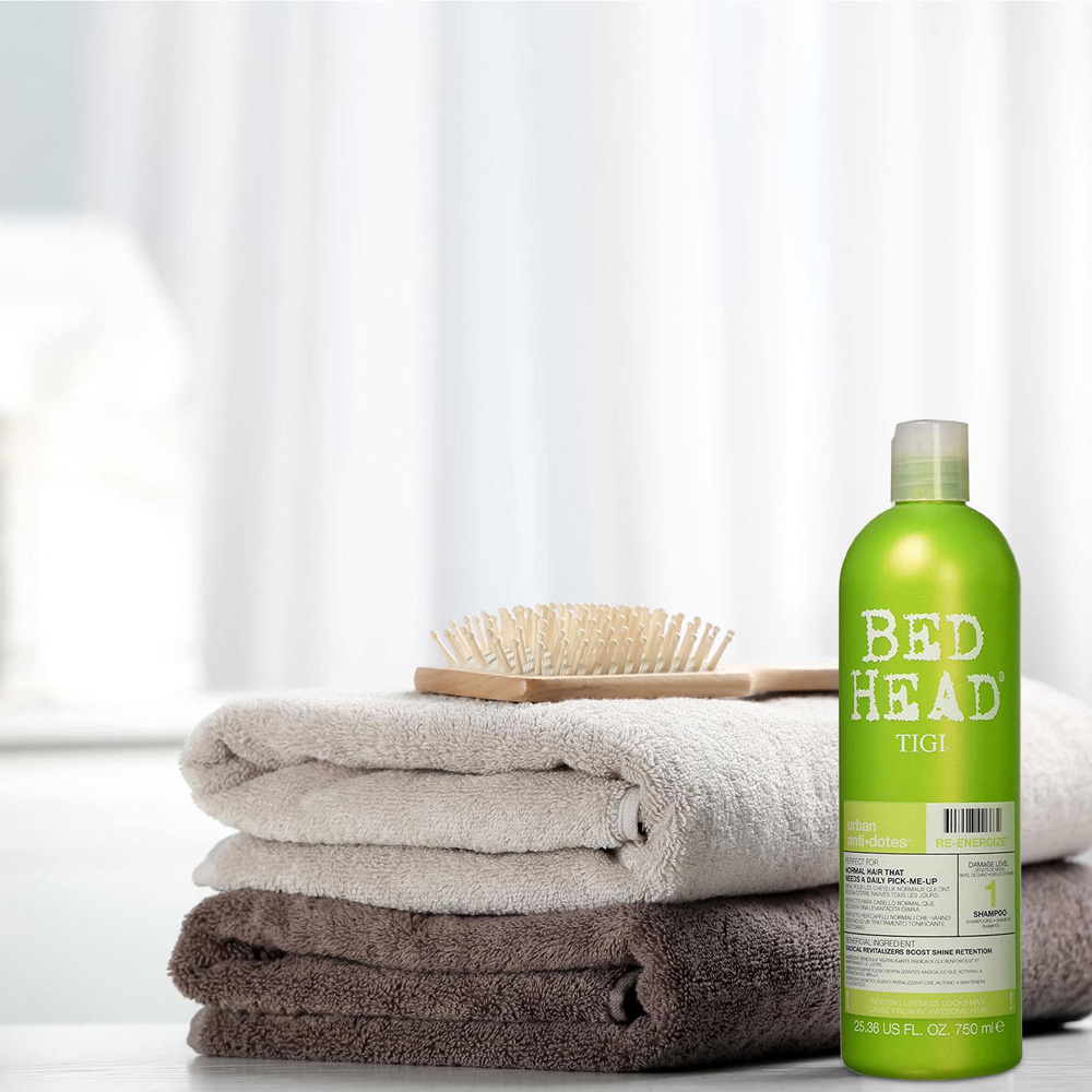 TIGI Bed Head Urban Antidotes Re-Energise Normal Hair Daily Shampoo 750ml Image 6