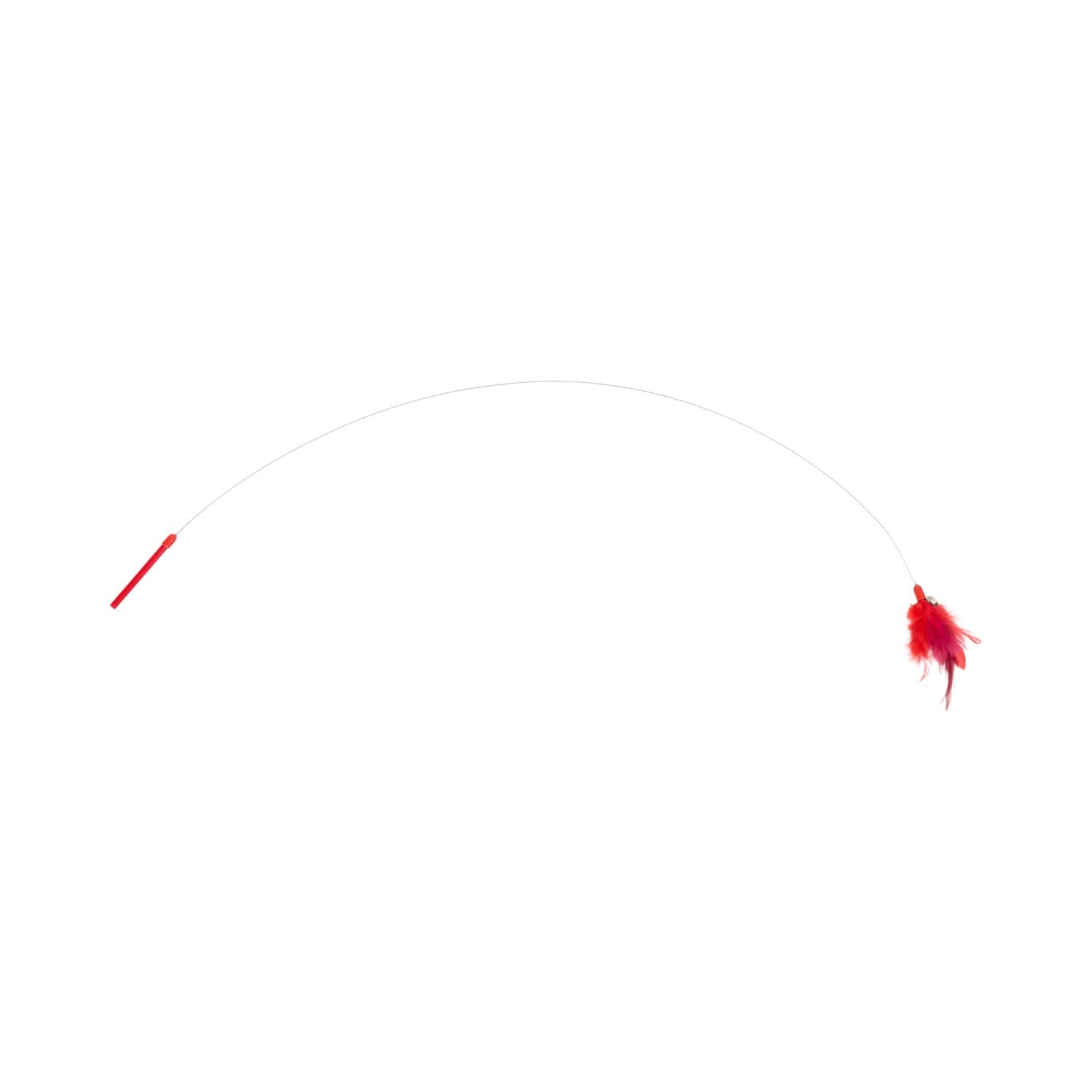 Whirling Wand Cat Teaser Toy Red Image 2