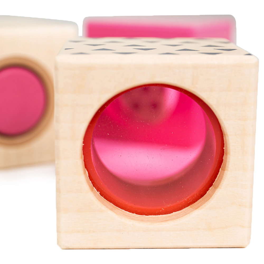 Bigjigs Toys FSC Sensory Blocks Multicolour Image 4