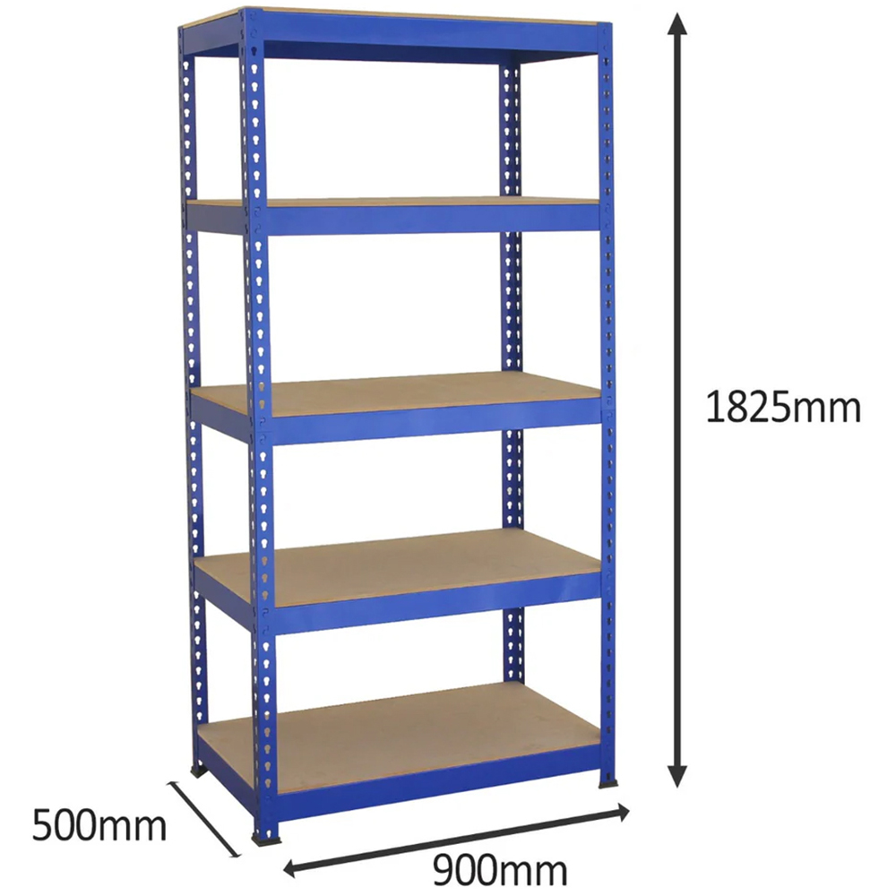 Monster Shop Q-Rax Blue Shelving Unit 3 Pack Image 6