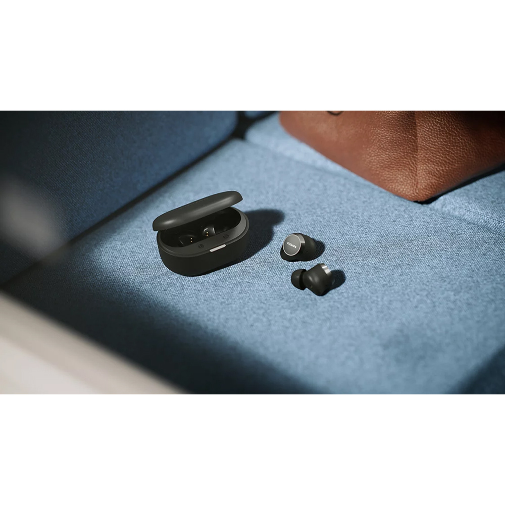 Philips TAT1300 Black True Wireless Earbuds Image 2