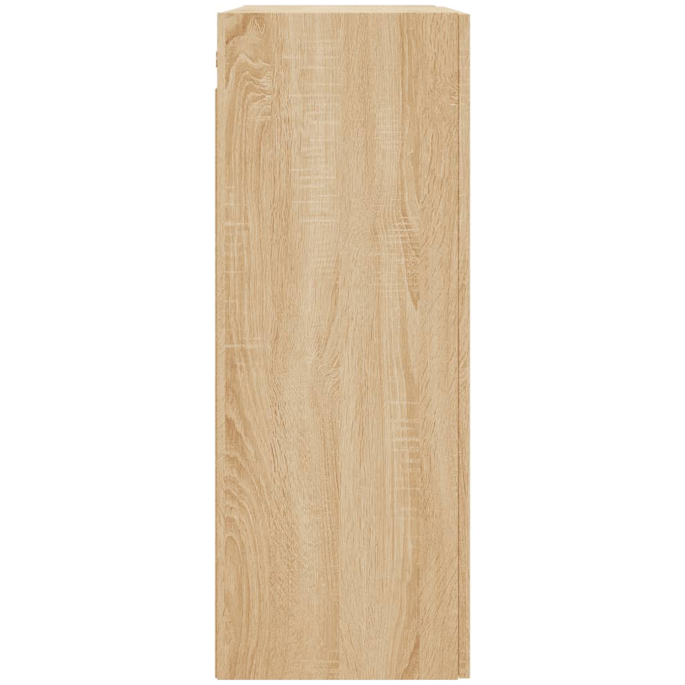 vidaXL 2 Door Sonoma Oak Wall Mounted Cabinet 2 Pack Image 7