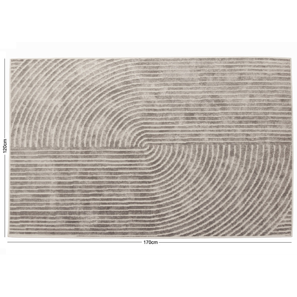 Eselle Muse Zen Grey Rug 120 x 170cm Image 7