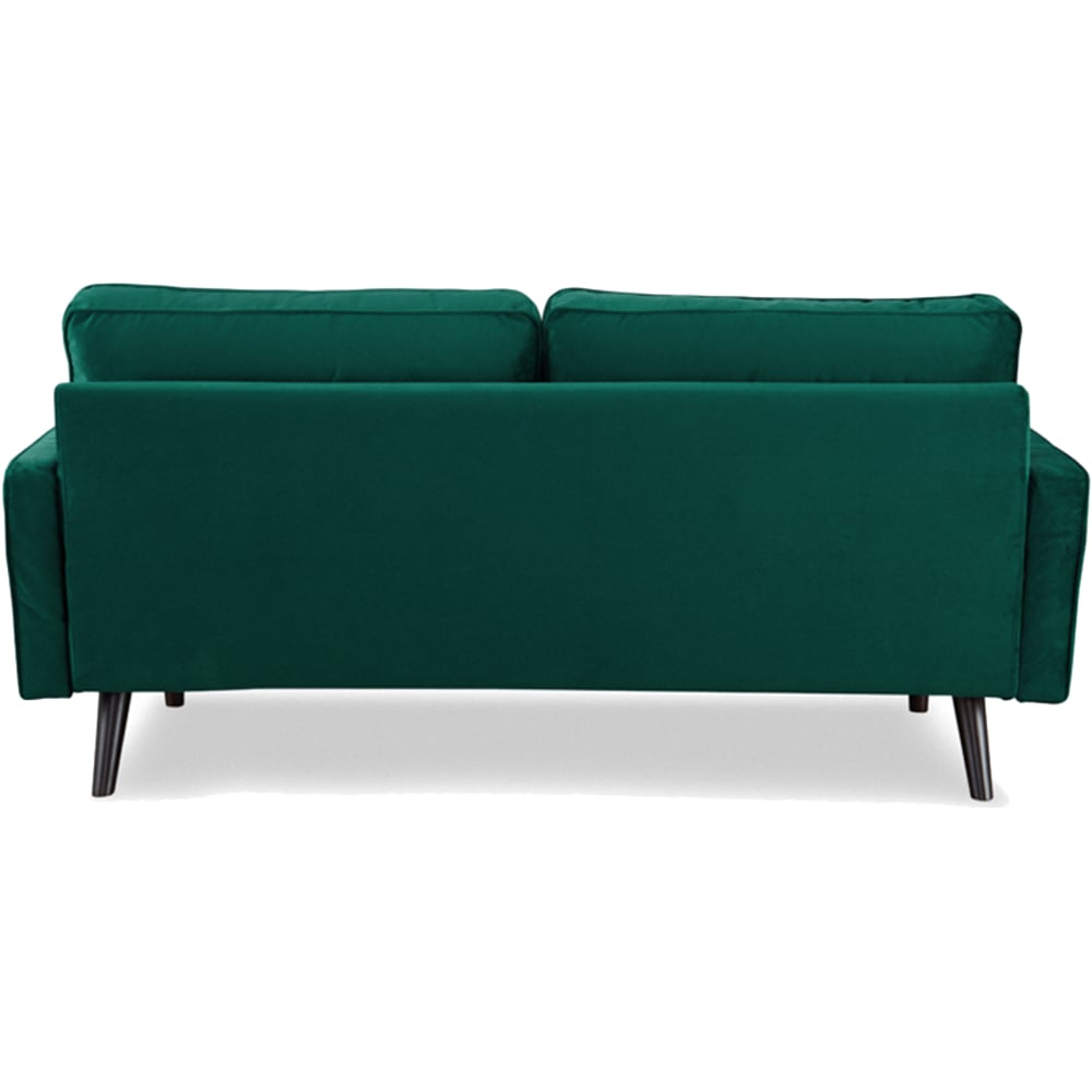 Home Detail Scott 3 Seater Green Velvet Sofa Image 7