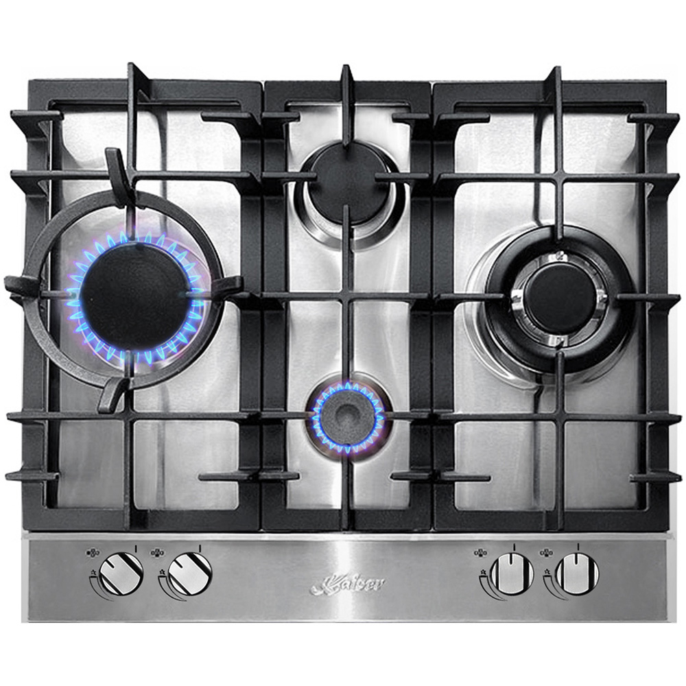 Kaiser Grand Chef Stainless Steel Gas Hob 60cm Image 2