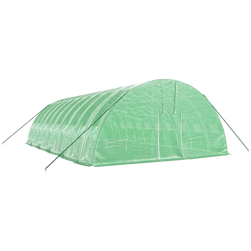 vidaXL Green 19.7 x 32.8ft Greenhouse Image 2
