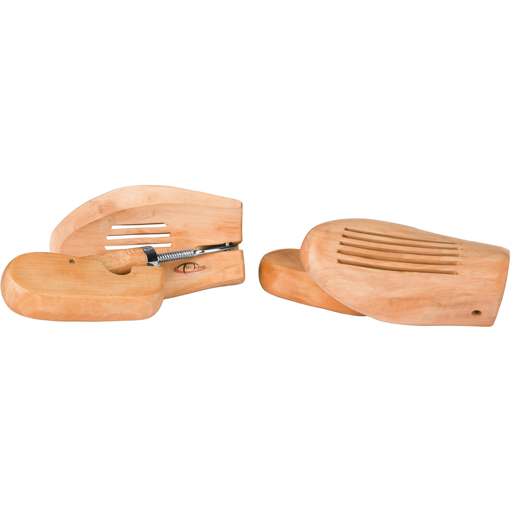 tectake Lotus Wood Shoe Stretcher Pair EU Size 46-48 Image 5