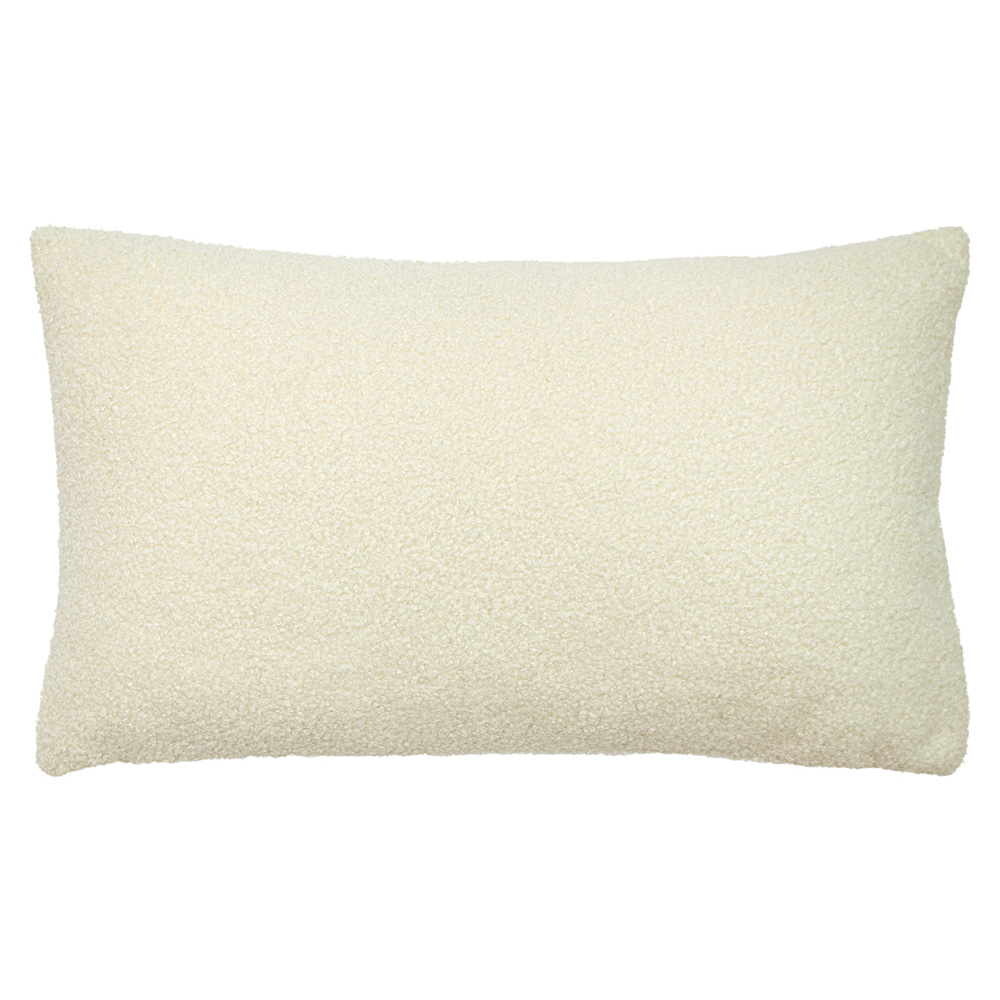 furn. Shearling Natural Cosy Fleece Cushion Image 3