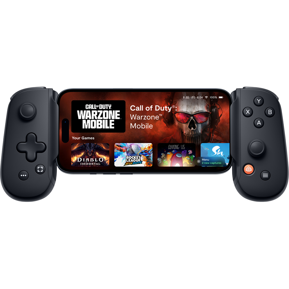 Backbone One Mobile Gaming Controller USB-C with One Carrying Case Black Image 2