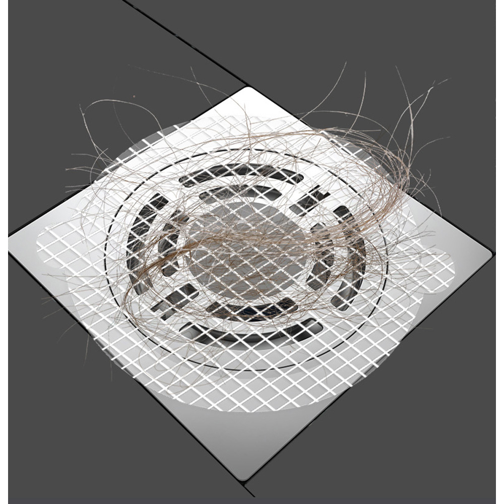 Avilo Disposable Shower Easy Hit Drain Hair Catcher 25 Pack Image 6