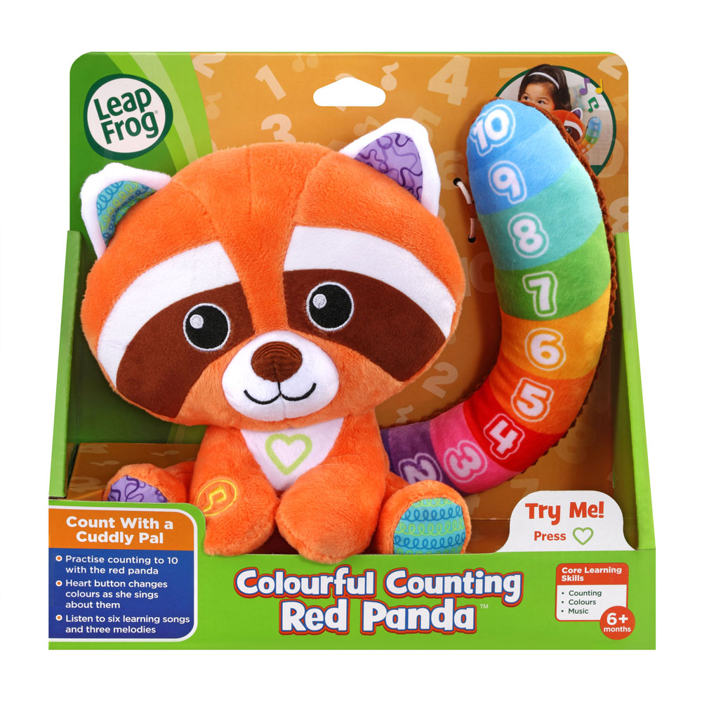 Leapfrog Colourful Counting Red Panda Image 4