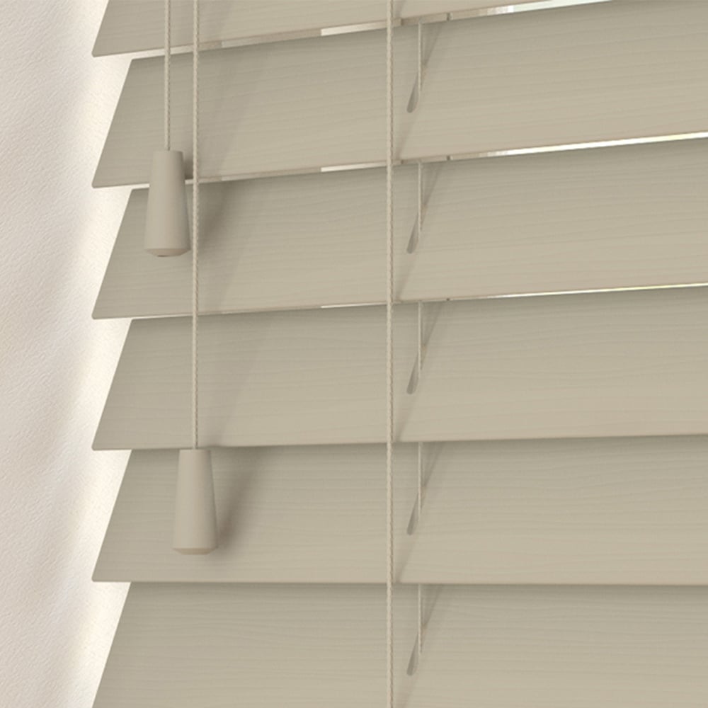 New Edge Blinds Grained Venetian Blinds Taupe 120cm Image 2