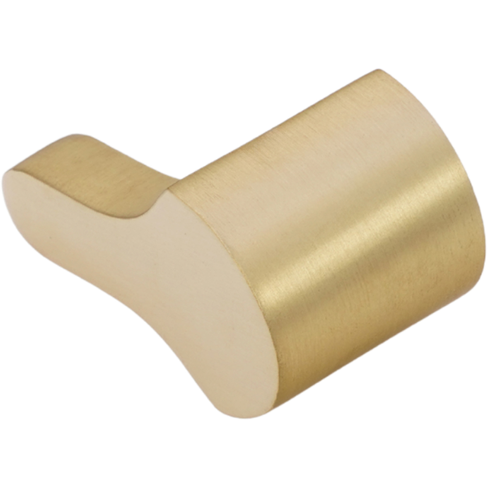 Spira Brass Tulip Satin Brass Drop Pull Handle Image 3