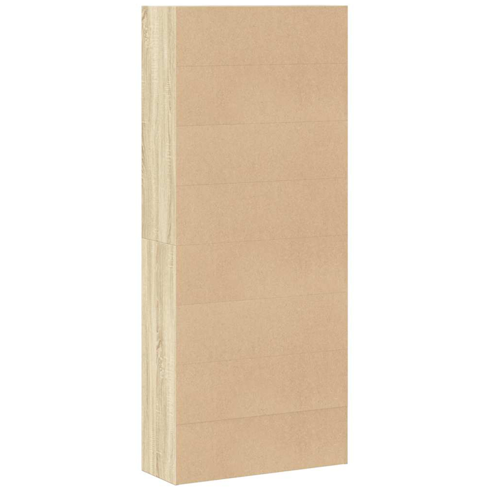 vidaXL 5 Shelf Sonoma Oak Bookcase Image 6