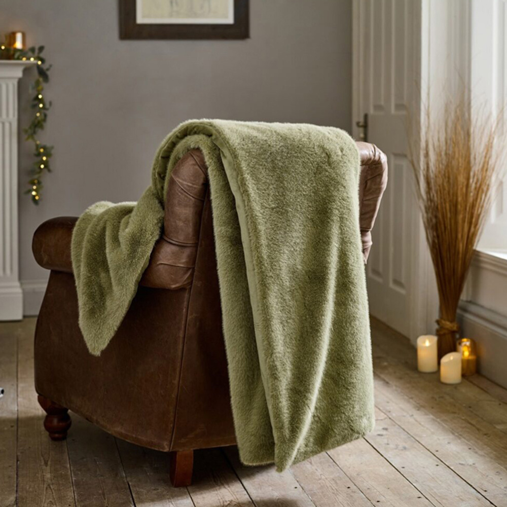 Deyongs Ashford Sage Throw 130 x 180cm Image 2