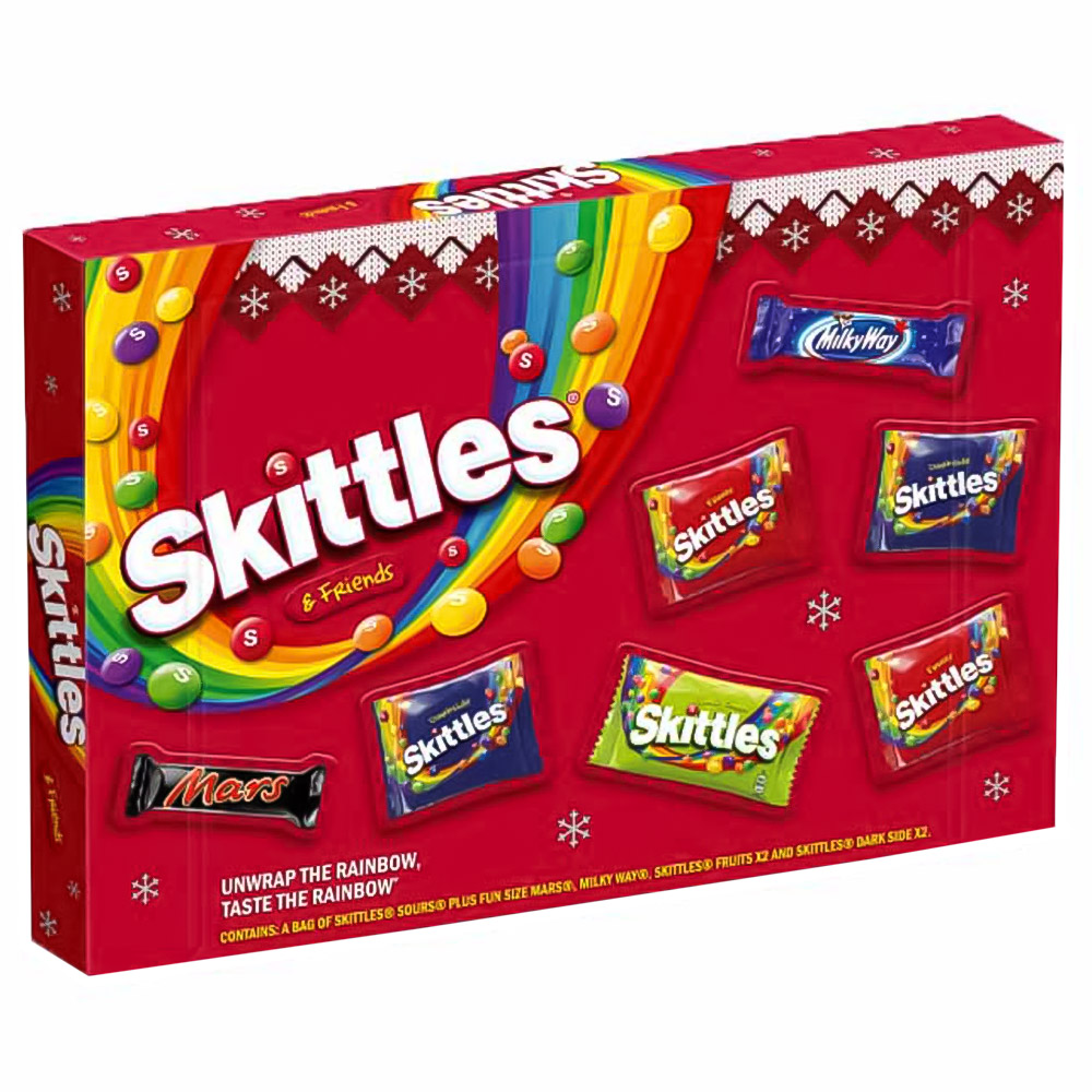Skittles & Friends Medium Selection Box 150.5g Image 1