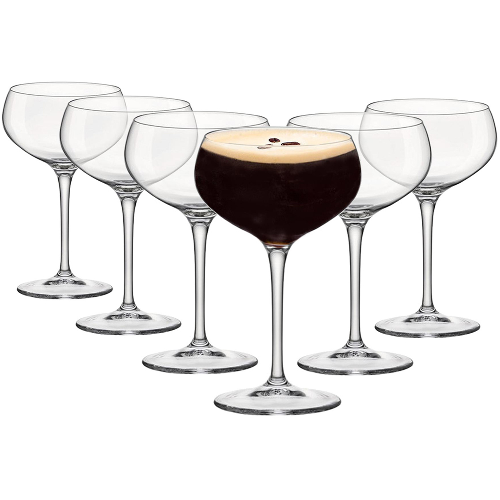 Bormioli Rocco Bartender Espresso Clear Martini Glass 305ml 12 Pack Image 1