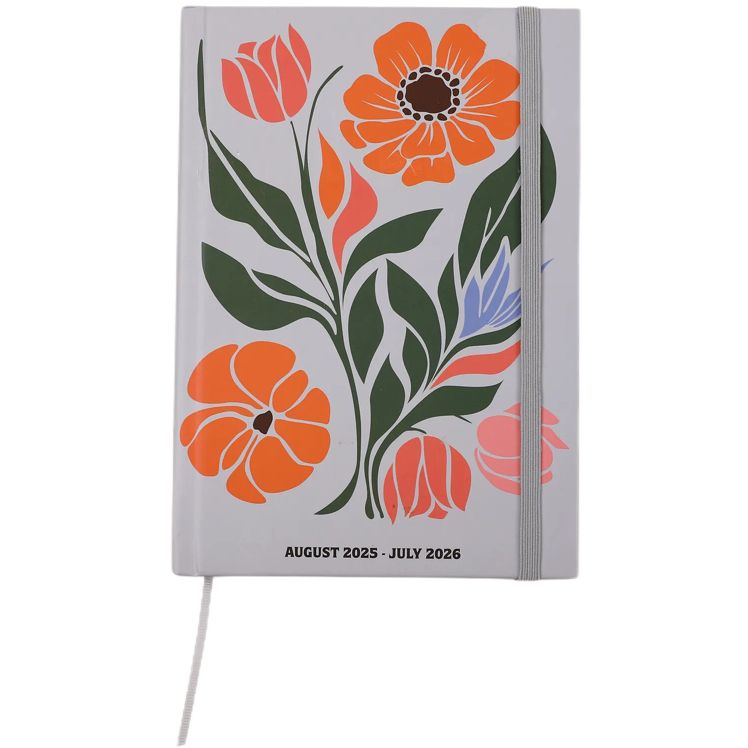 25/26 Floral Academic Diary Image 1