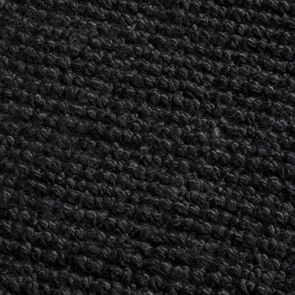 Esselle Home Whitefield Black Boucle Runner 45 x 150cm Image 5