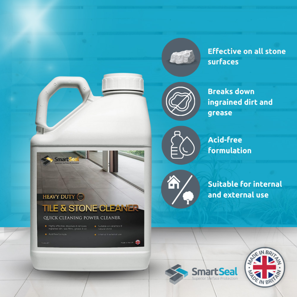 SmartSeal Heavy Duty Tile and Stone Cleaner 5L Image 2