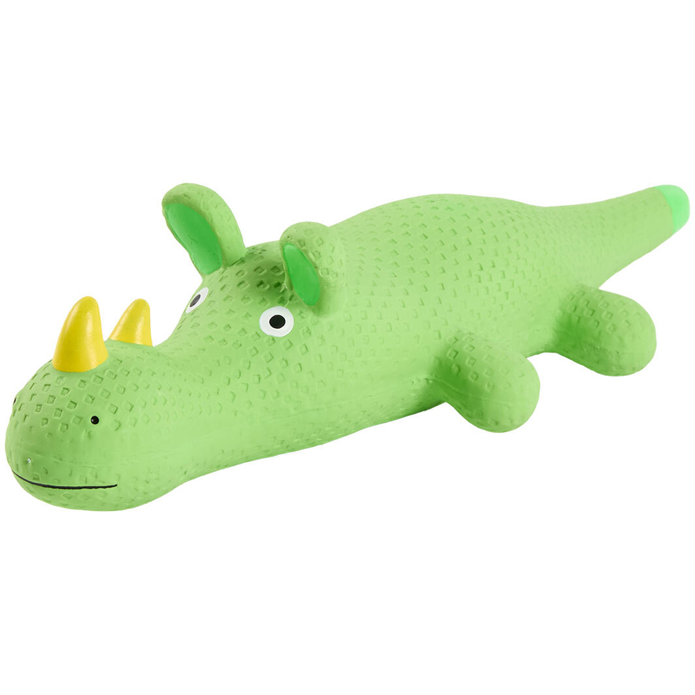 Latex Crocodile Dog Toy Image 2