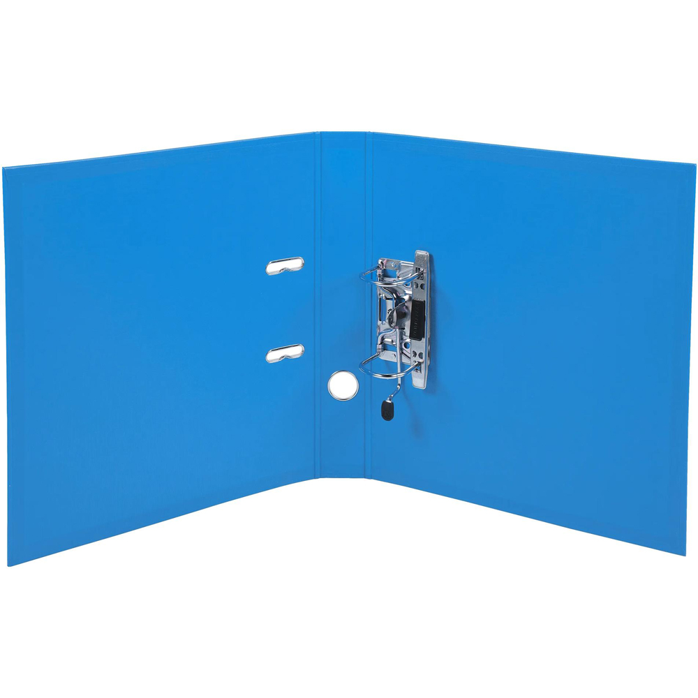 Exacompta PremTouch A4 Blue PVC Lever Arch File 10 Pack Image 2