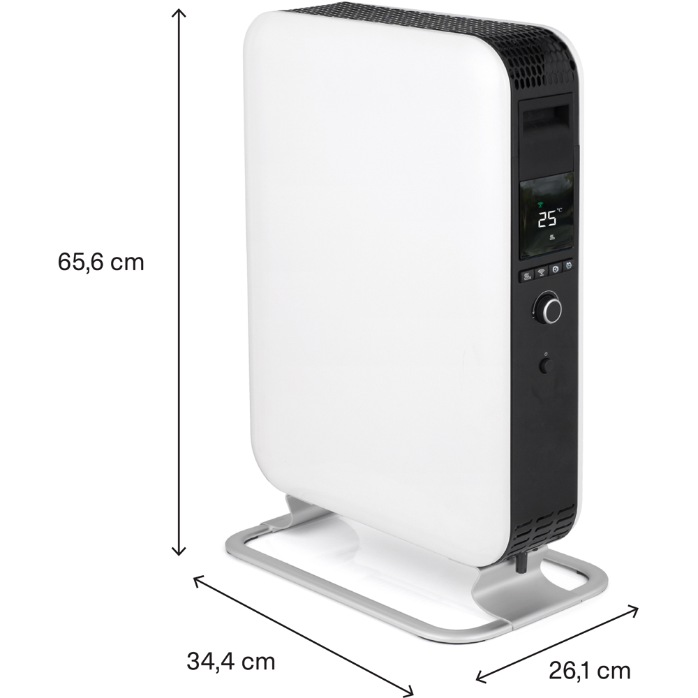 Mill Gentle Air White Wi-Fi Oil Filled Radiator 2000W Image 5