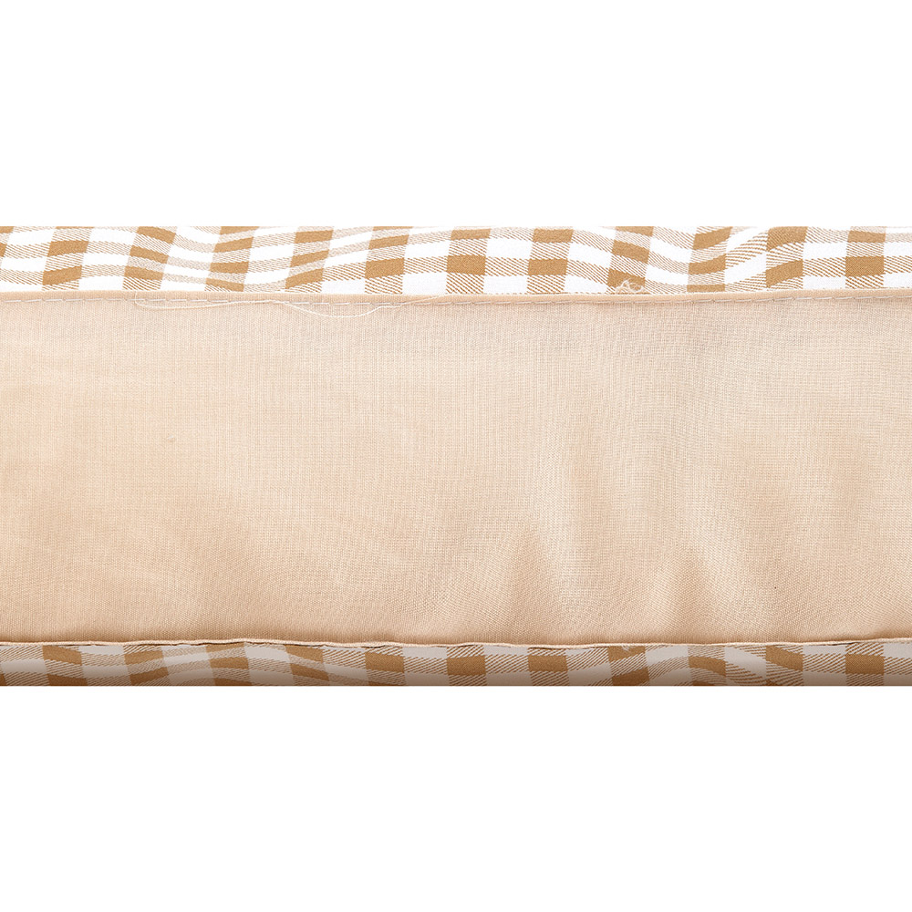 Living and Home Single Light Brown Quilted Mattress Topper Image 5