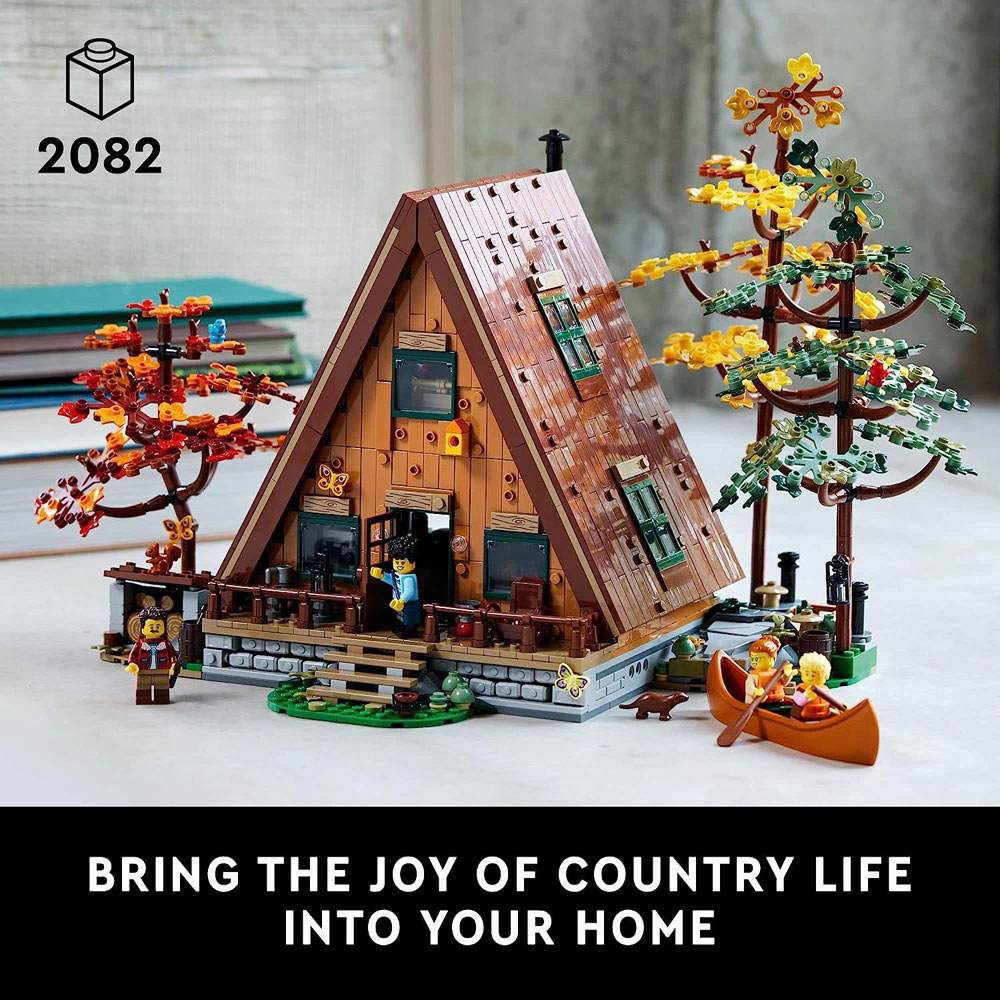 LEGO 21338 Ideas A Frame Cabin Set Image 4