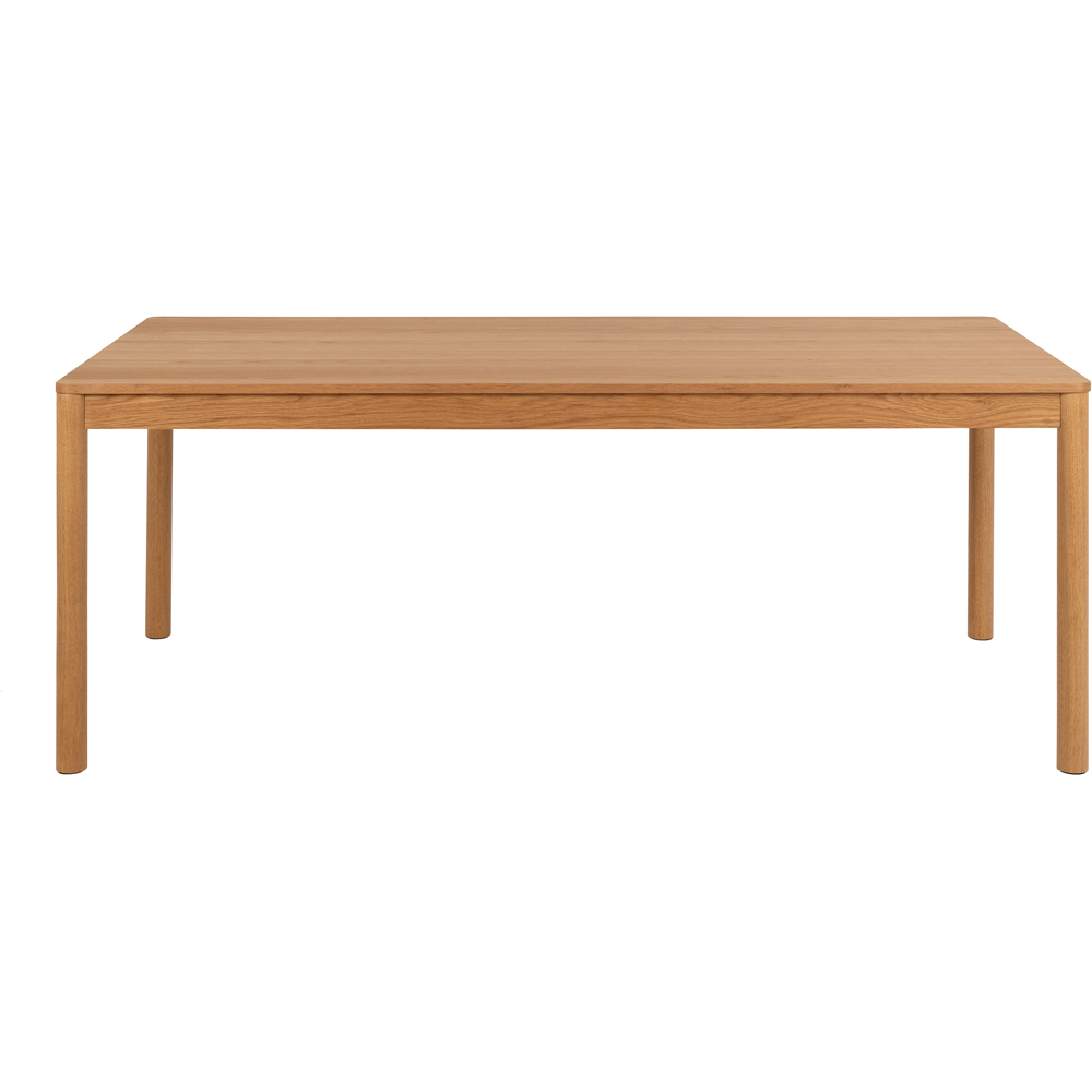 Florence Atlantic 8 Seater Dining Table Oak Image 2
