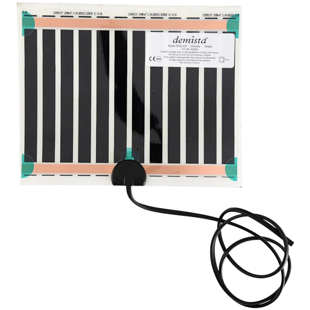 Demista Heated Mirror Demister Pad 600 X 610mm Image