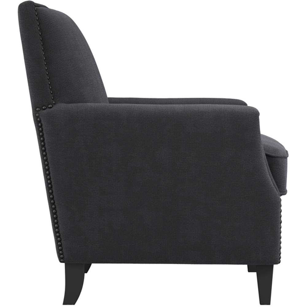Atticus Anthracite Accent Chair Image 4