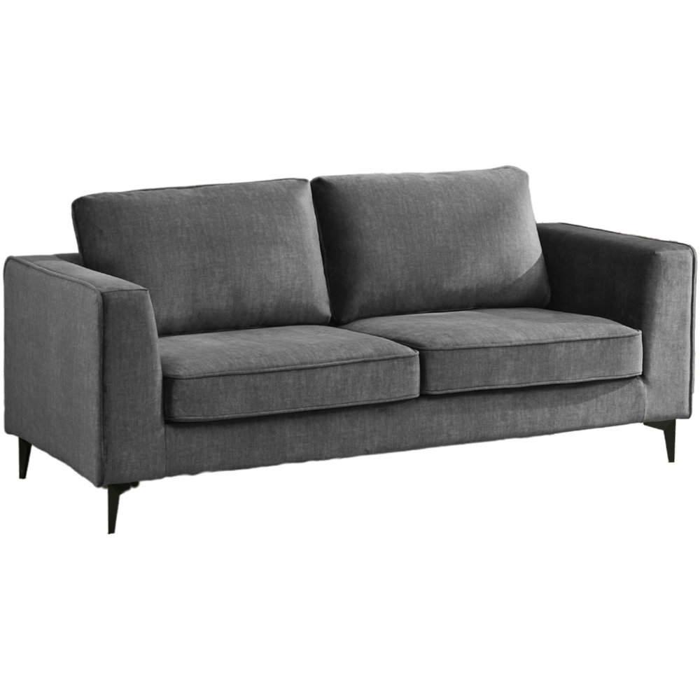 Brooklyn 3 Seater Graphite Grey Sofa Image 2