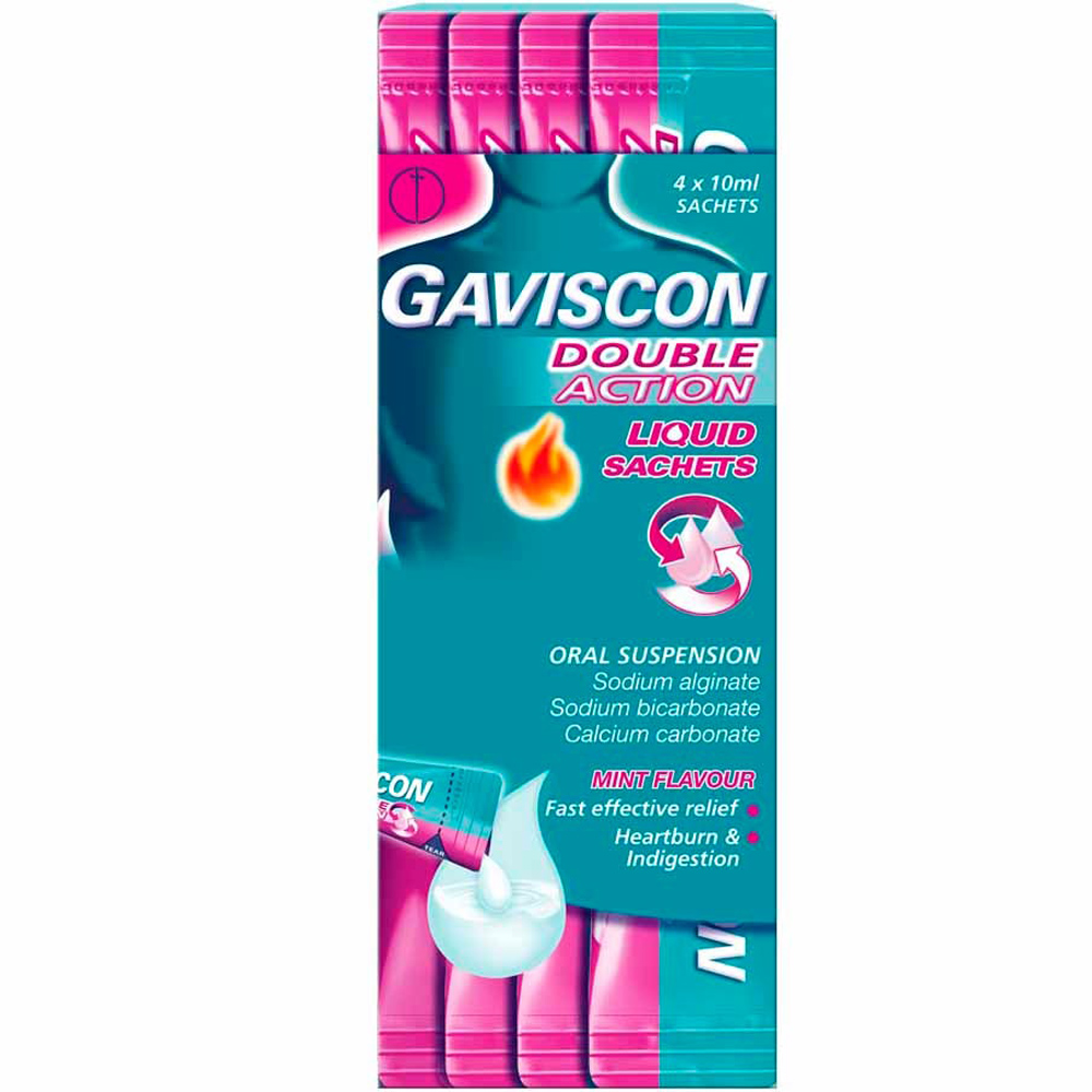 Gaviscon Double Action Sachets 4s Image