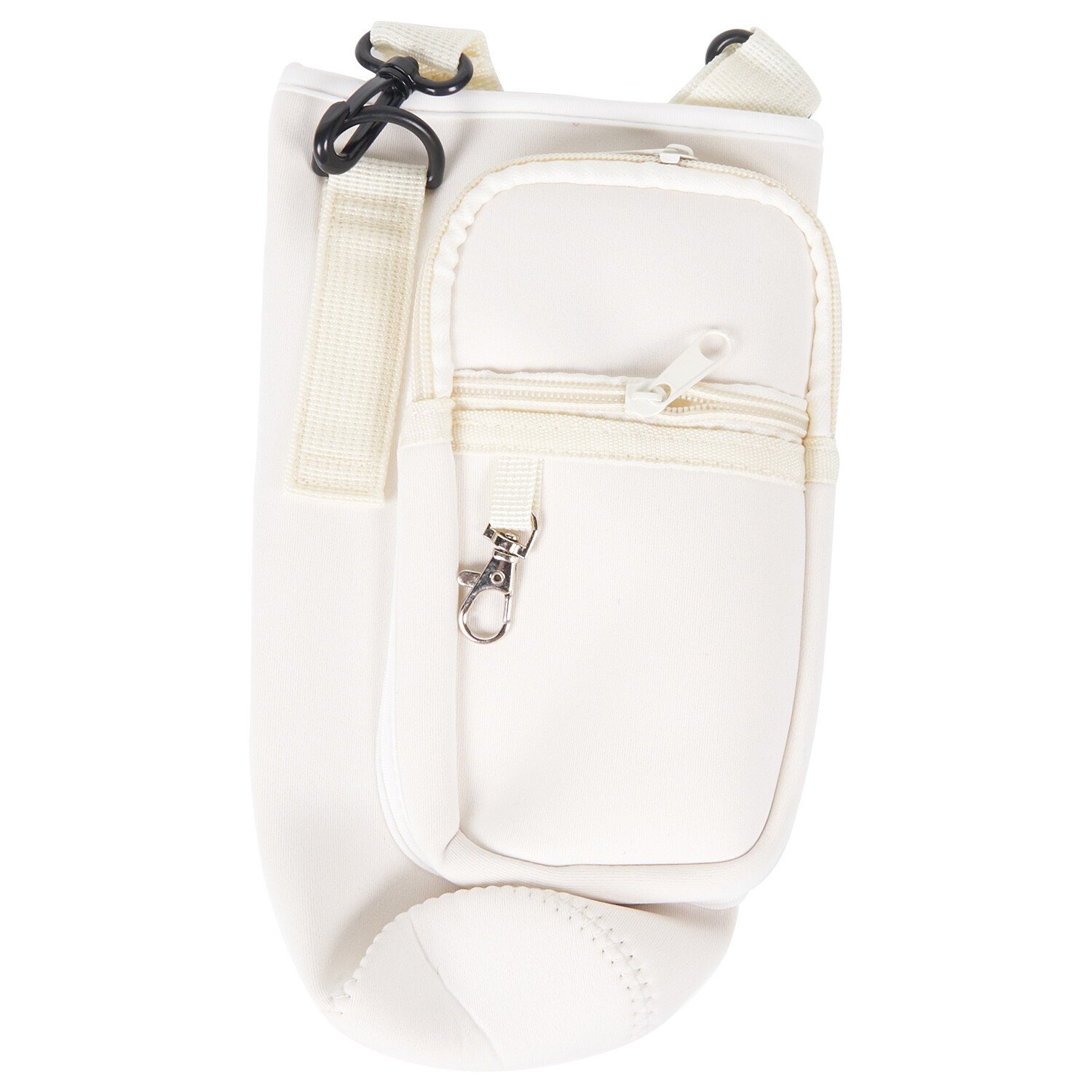 Cup Carrier with Side Pockets - Cream Image 1