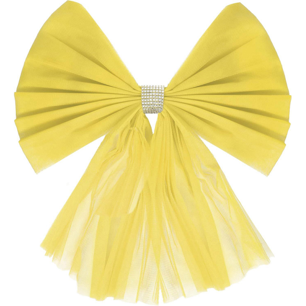 Shatchi Gold Diamante Giant Bow Door Cover Image 3