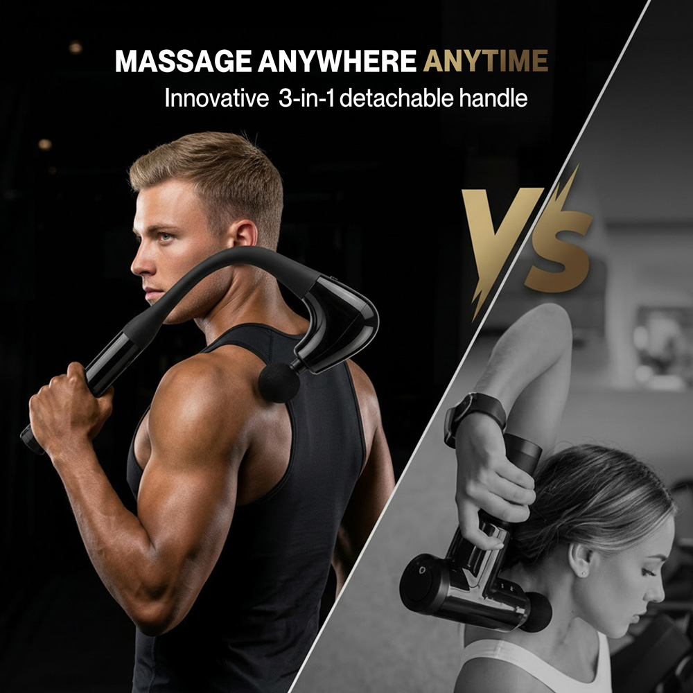 Traderight Spector Black Deep Tissue Massage Gun Image 3