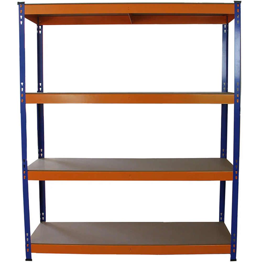 Monster Shop S-Rax Blue and Orange Metal Racking Units 180 x 150 x 50cm 3 Pack Image 3