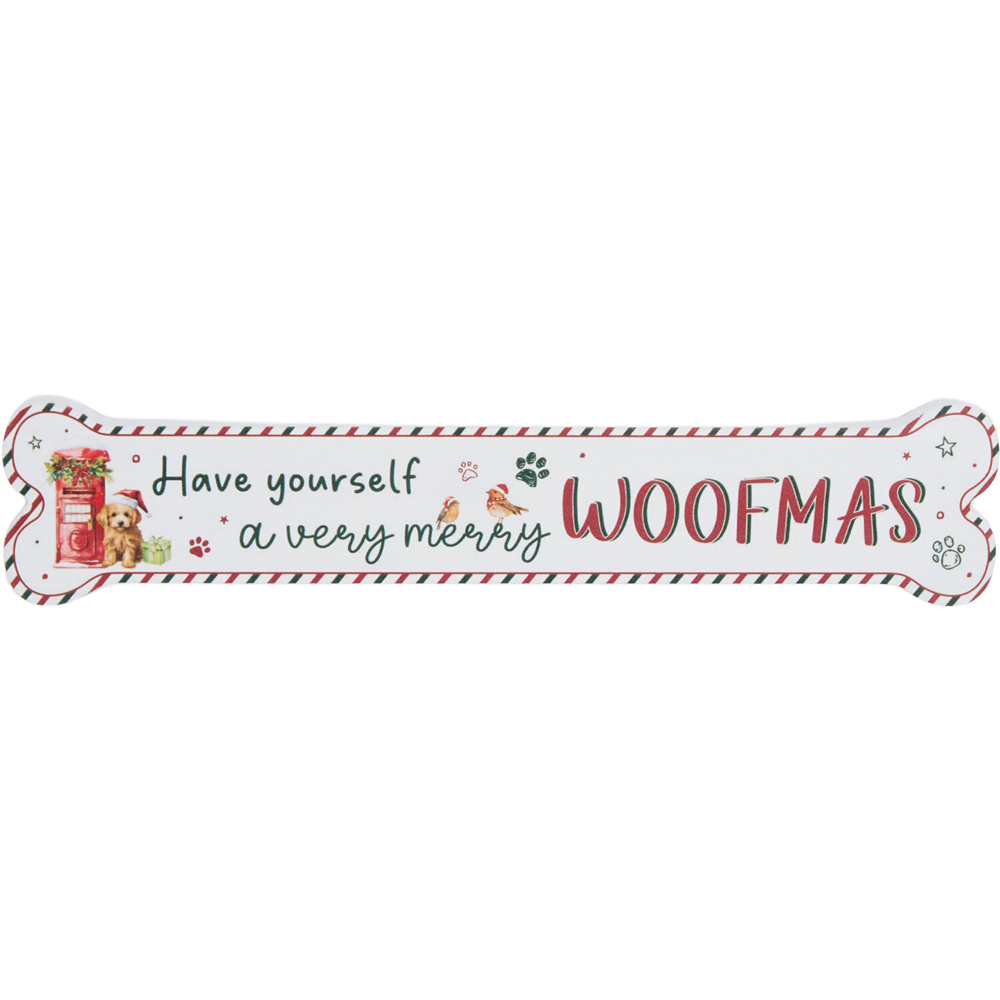 Christmas Dog Plaque Image 5