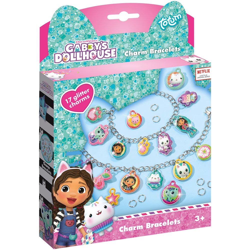Gabbys Dollhouse Charm Bracelet Set Image 1