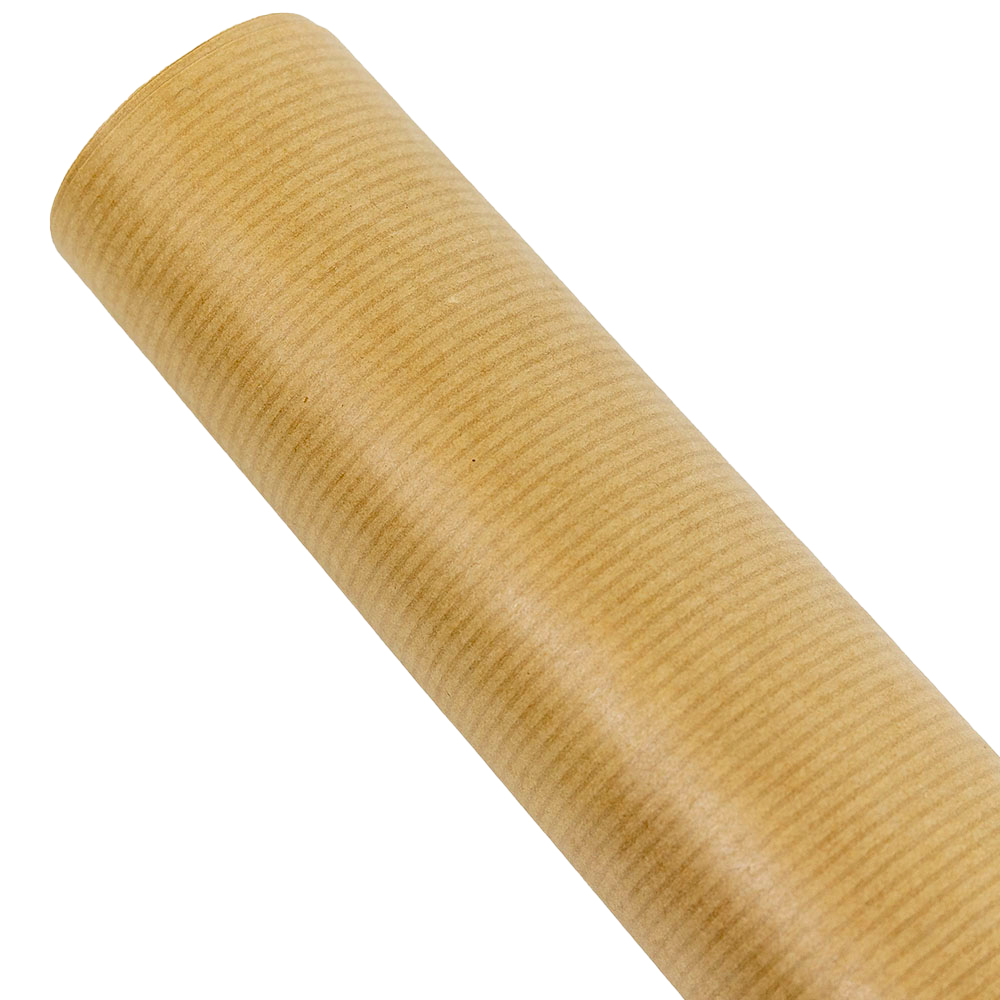 Plain Kraft Paper Roll 6m x 50cm Wilko