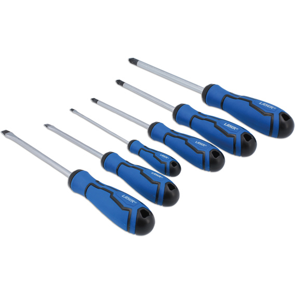 Laser 6 Piece Screwdriver Set Image 3