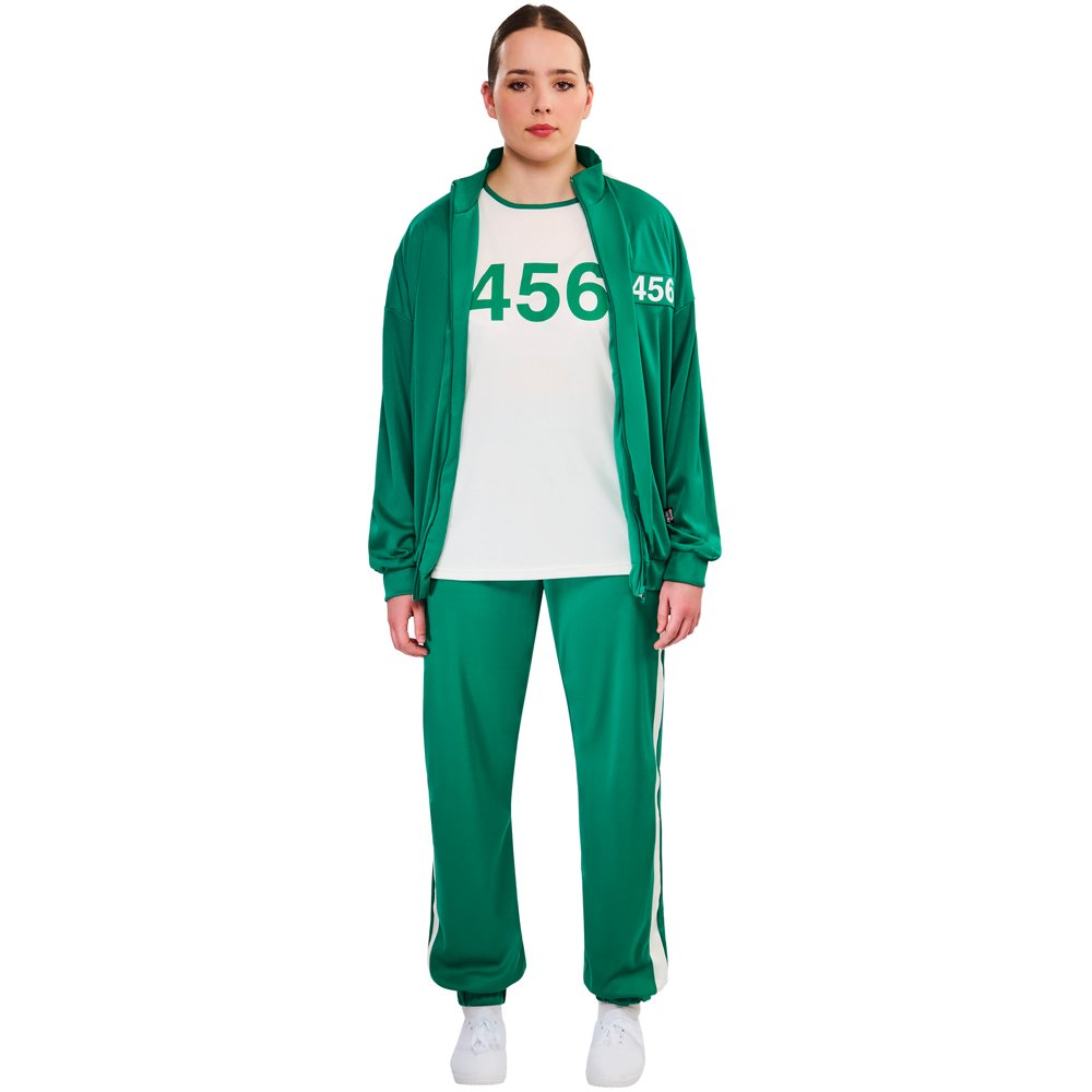 Squid Game Adult Deluxe Player 456 Halloween Costume Large Image 7
